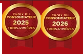 Choix du consommateur 2025 et 2026 — Trois-Rivières